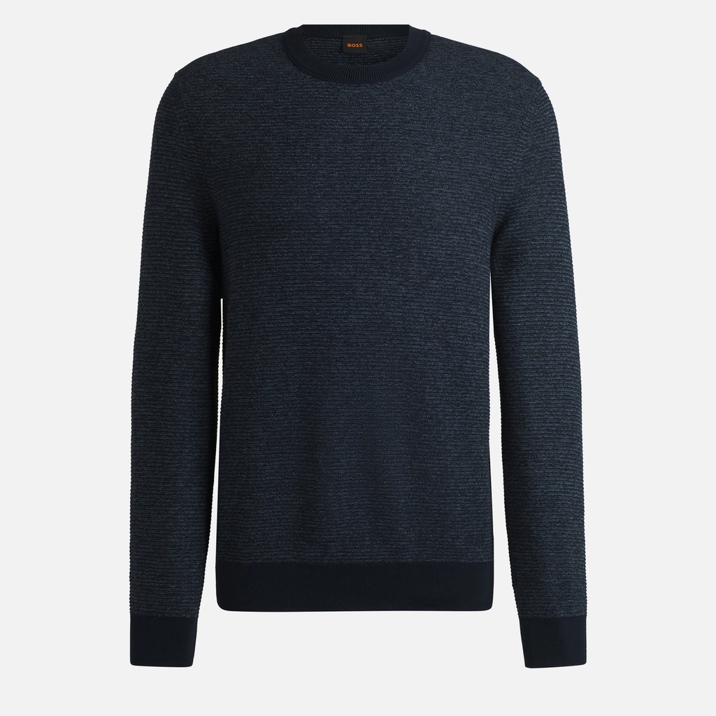 Hugo Boss Aspoki Cotton-Blend Knit Jumper - S
